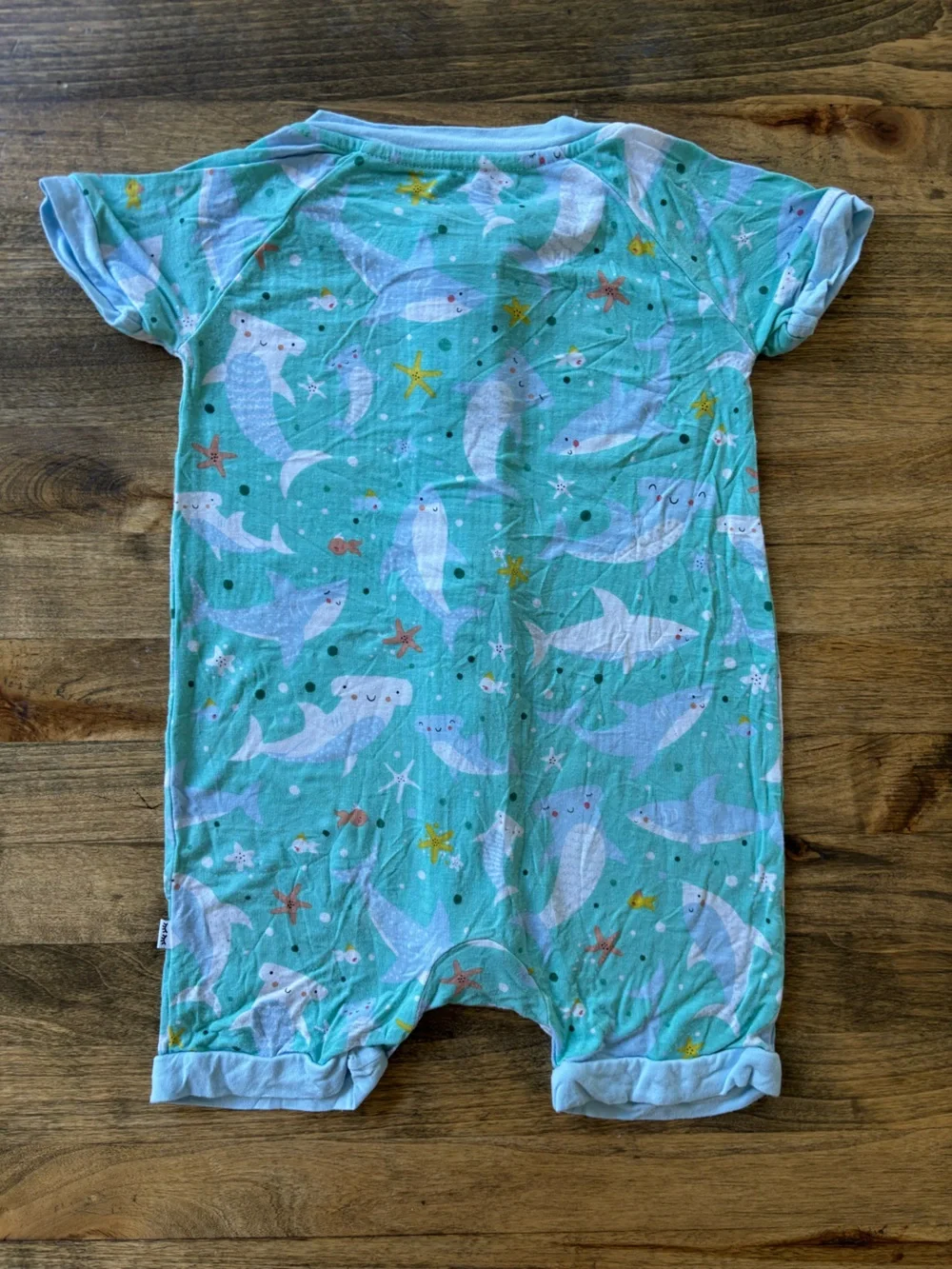 Little Sleepies - Shark Soiree Bamboo Viscose Zippy